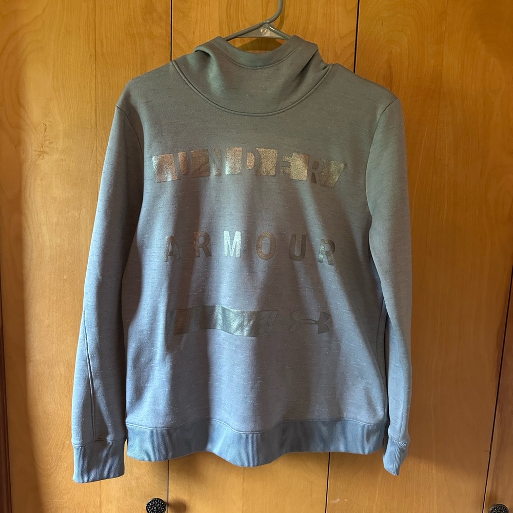 Under Armour Gray Sweatshirt women Hoodie
